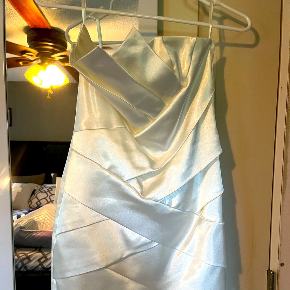 Jessica McClintock little white dress